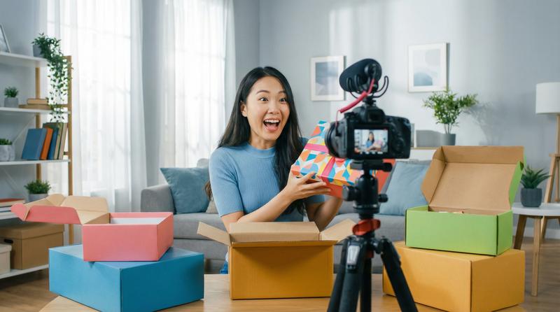 福利姬开箱视频